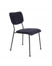 BENSON - Dark blue dining Chair