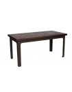 NEVADA - Dark solid wooden dining table