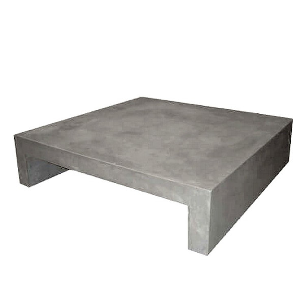 BETON U - Concrete square coffee table