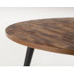 Table ronde bois 110