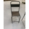 Grey mat vintage chair