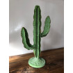 Green steel cactus decoration