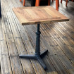 Table bistrot 70 cm bois massif