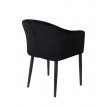 COSY - Black velvet dining chair
