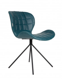 Chaise design OMG bleue