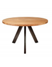 LIZA - Round wood table L120