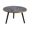 BELLA - Round low black table