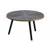 Black Round coffee table - Bella