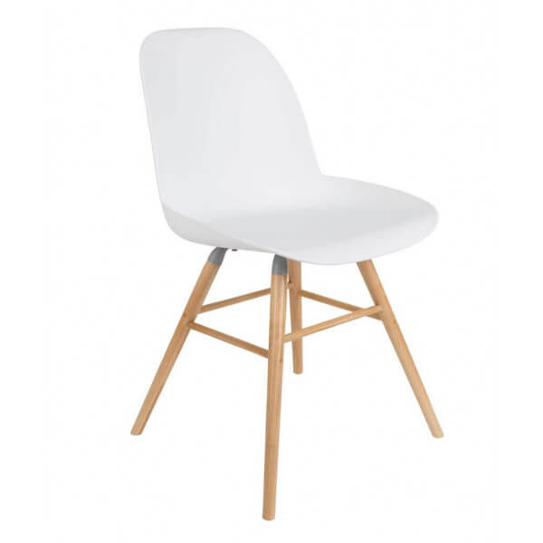 Chaise design Zuiver blanc