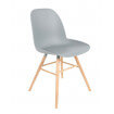 Design-Stuhl Zuiver blau