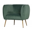 SCOUT - Sessel aus grünem Samt