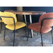 BELLAGIO - Chaise de repas orange et jaune