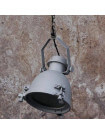 Steel and concrete hanging lamp