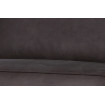 sofá 230 de cuero reciclado gris oscuro