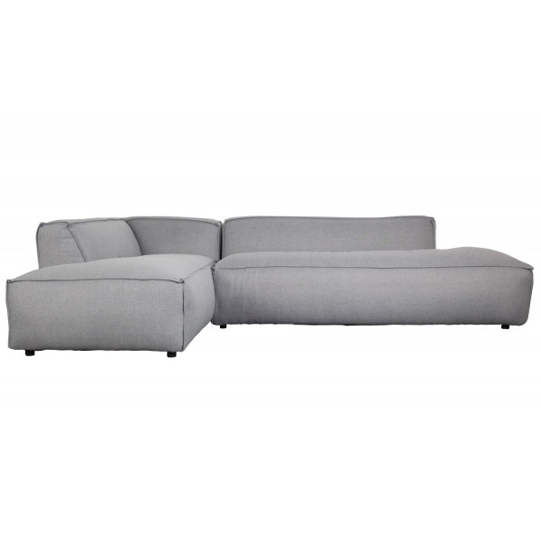 FAT FREDDY - Light grey large comfortable Sofa