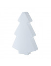 LIGHTREE - Abeto luminoso blanco Tobogán de interior 100 cm