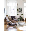 VINCE - Fauteuil Scandinave immitation cuir n situation
