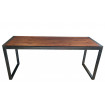 NEVADA - Dining table 180 cm in dark wood