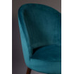 Blue Velvet dining chair Barbara