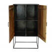 IRON - Wood and metal console L110