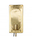 BRODY - Brass plated wall lamp