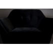 KATE - Sessel aus schwarzem Samt Zoom