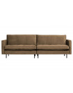 RODEO - Brown velvet sofa