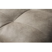 RODEO - 3-Sitzer-Sofa aus grauem Leder L275 Detail