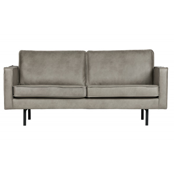 RODEO - 2-Sitzer-Sofa aus grauem Leder B190