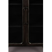 DENZA - Mueble industrial de acero negro patinado en zoom 