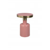 GLAM - Table d'appoint ronde rose 