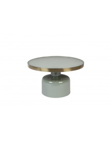 GLAM - Table basse ronde vert D60