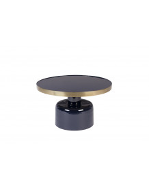GLAM - Table basse ronde bleue D60 