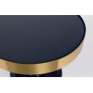 GLAM - Side round table blue
