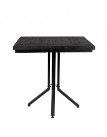 ZEMA - Table Bistrot noire 75