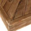 SQUARE - Mesa baja cuadrada de madera 100