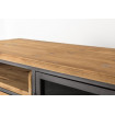 DAMIAN - Mueble de madera y acero L 113 