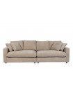 SENSE - 3-Sitzer-Sofa aus beigem Stoff