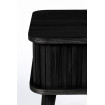 BARBIER -Table d'apoint en bois noir