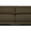 BALCONY - 3-Sitzer-Sofa mit Stoffbezug in Karamell B 256