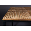 RANDI - Table basse en bois et fer L 110