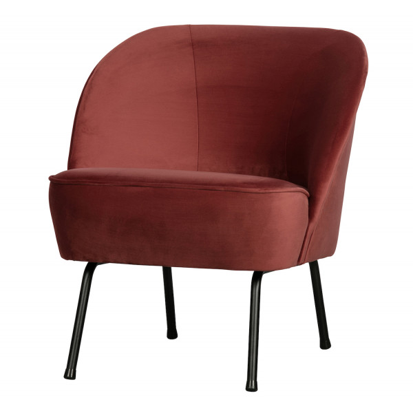 VOGUE - Red velvet armchair