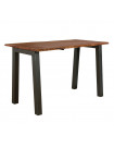 ALMA - Table haute en bois d'acacia L147
