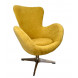 COCOON - Sessel aus Samt, gelb