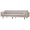 ZEMU - Sand grey sofa L280