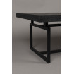 CLASS - Mesa de centro de madera y acero negro L 120