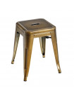 VERMONT - Gold colored stool