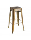 VERMONT - Gold colored bar stool