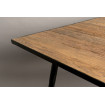 PEPPER - Mesa de comedor de madera y carbono L160