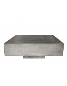 Table de salon en beton